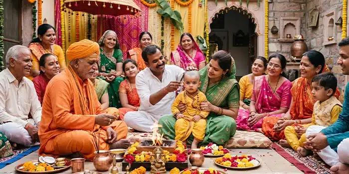 Full Traditional Mundan Sanskar