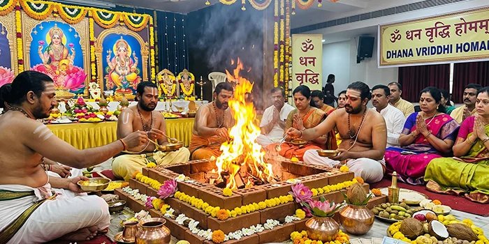 Rudra Abhishek & Dhana Vriddhi Homam