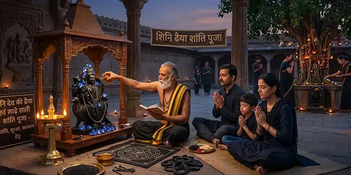 Shani Dhaiya Shanti Puja