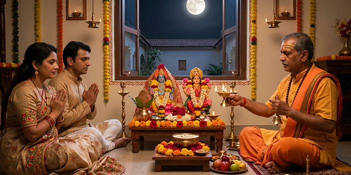 Sharad Purnima Vrat Samapti Puja
