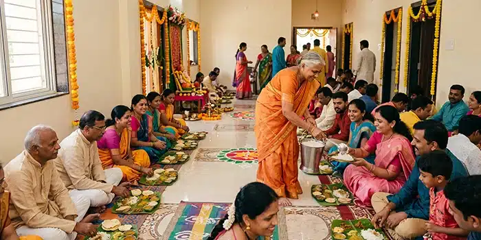 Griha Pravesh Bhoj Ceremony